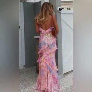 Loveshackfancy Rialto Dress in Candy Sparkle Size 4